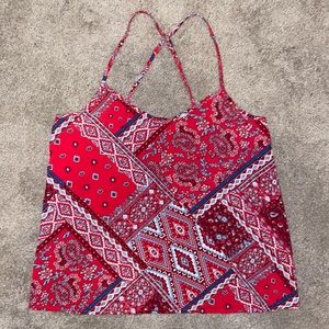 Floy patterned tank